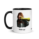 Mug with Wake Up Punch