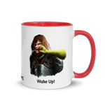 Mug with Wake Up Punch